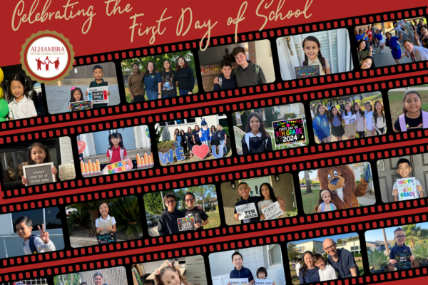 Thank you to the many AUSD staff members and families who submitted photos as part of the #AUSDFirstDay campaign. We received well over 200 submissions this year! This collage features just a handful of the joyful photos submitted.