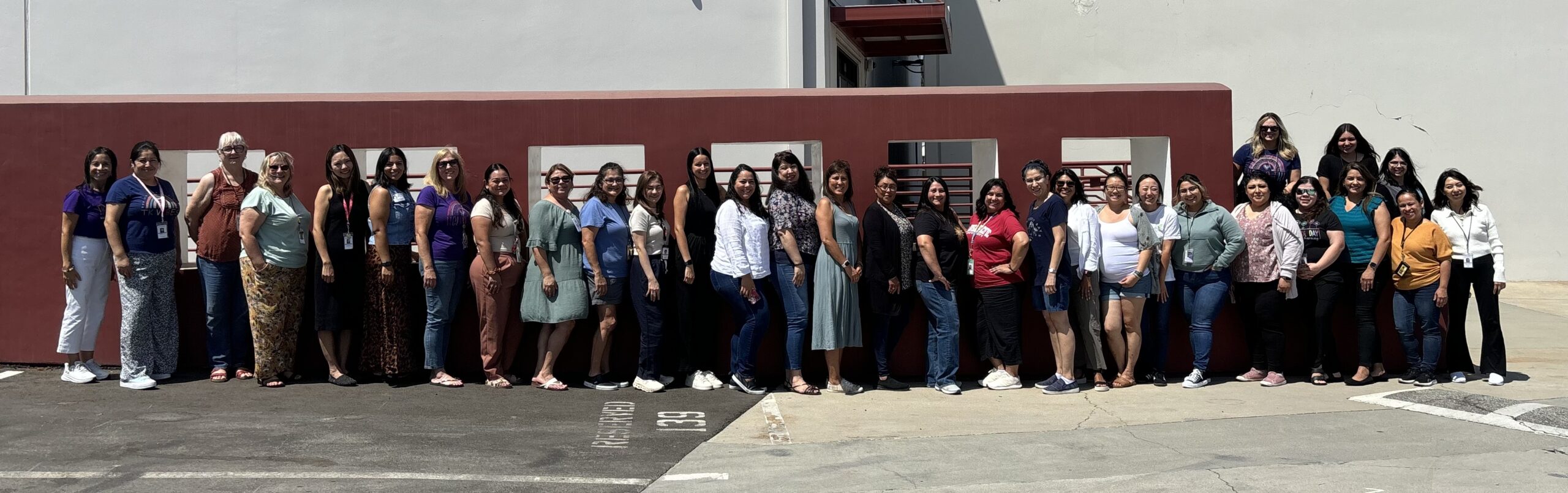 This year is the first year AUSD is offering TK classes at all our elementary campuses. The entire group of TK teachers and assistants met together on August 9 for professional development.