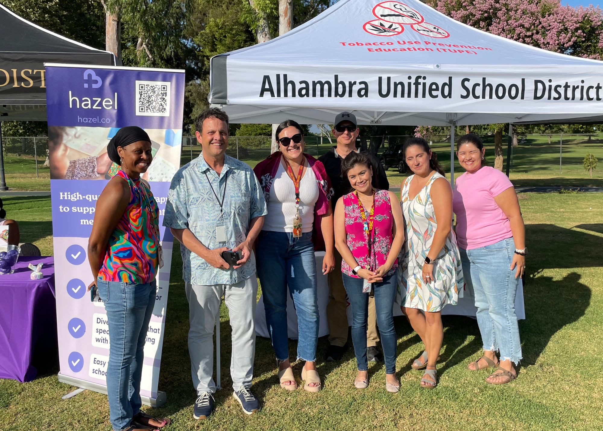 AUSD Student Support Services Prioritizes Community Outreach; Joins APD at National Night Out