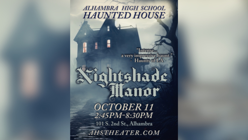 AHS Thespians Annual Haunted House Returns with “Nightshade Manor”