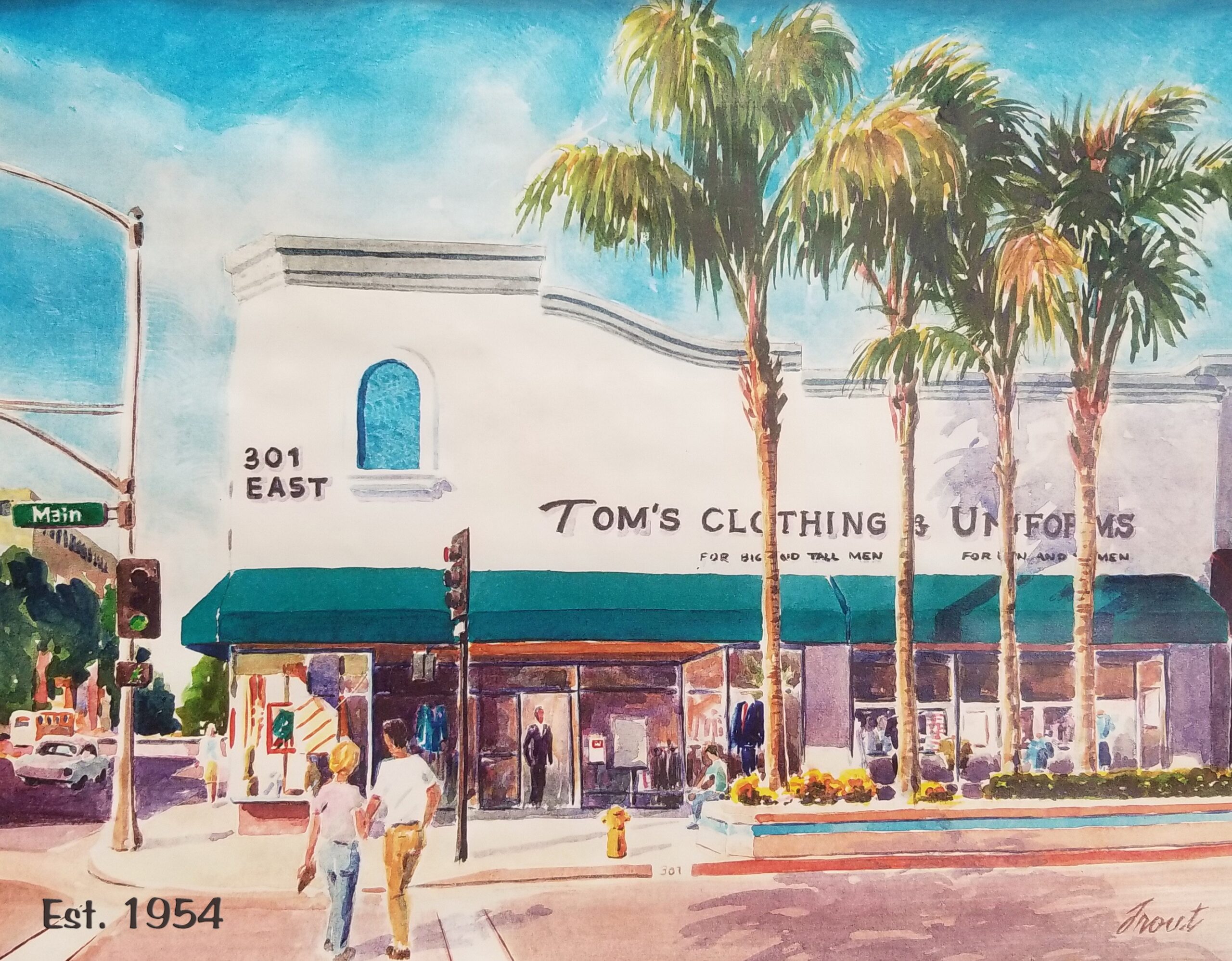 Celebrating 70 Years of Tom’s Uniforms in Alhambra