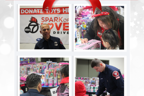 The 32nd annual Spark of Love toy drive brought joy and hope to approximately 175 families and 350 children in the Alhambra Unified School District (AUSD) community. Once again, AUSD partnered with the Alhambra Fire Department (AFD), the Alhambra Educational Foundation, Alhambra Teachers Association, Tzu Chi Foundation and other local organizations to make the holiday season special for families in need. The Spark of Love distribution, held on Saturday, December 14, 2024, was a heartwarming success, thanks to the community’s kindness and generosity. Families enjoyed a delicious breakfast, freshly-cooked by AFD firefighters before volunteers assisted each child as they selected from thousands of donated toys. We are grateful to all who generously gave toys and monetary donations, and to those who gave their time to help spread holiday cheer and make the season a little brighter for local struggling families. (Photo Credit: AUSD Communications Intern Brayton Andrade)