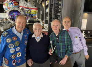 From left to right: Gary Laine, Peppy Scirra, Glenn Barnett and Gary Frueholz.